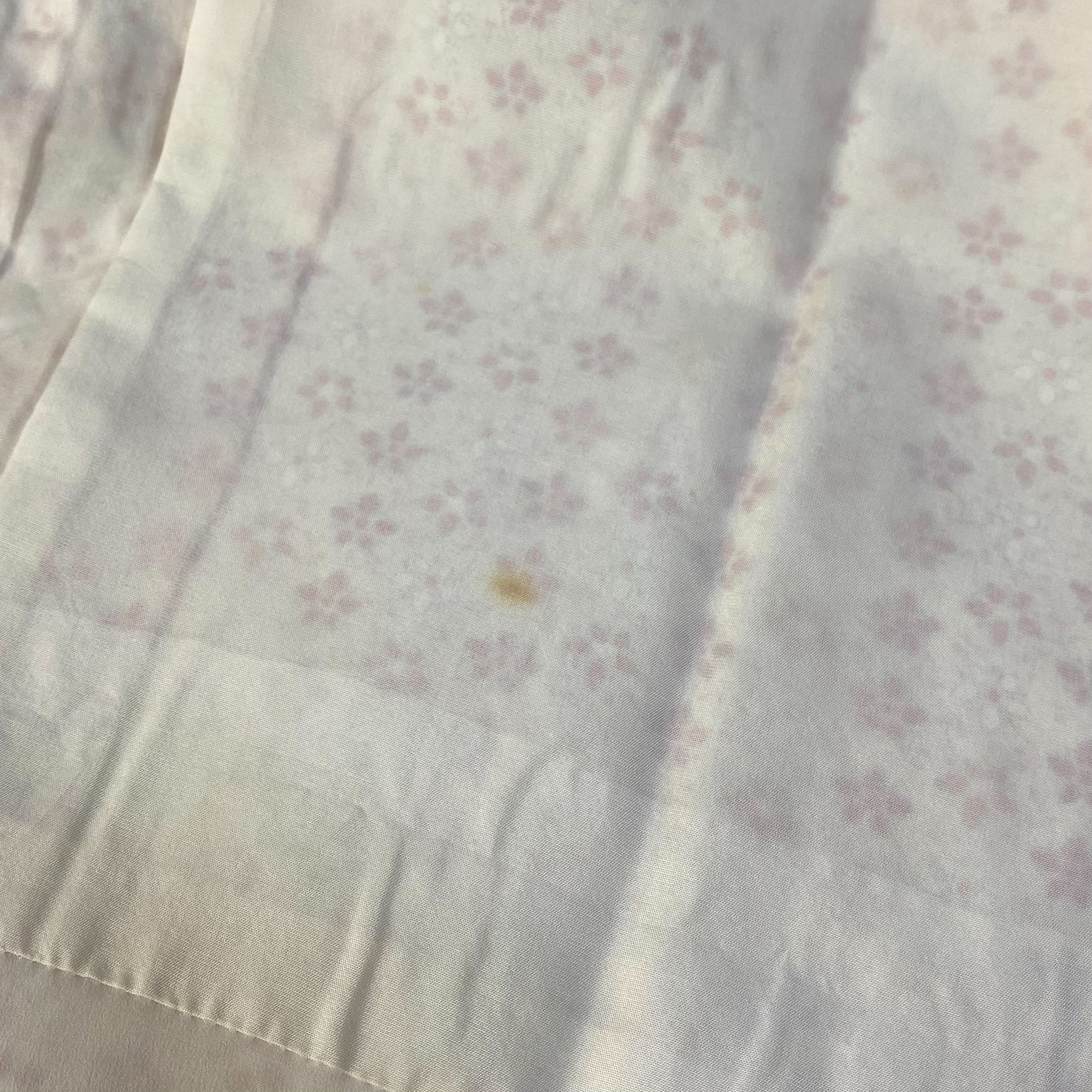 Handcrafted Robe from Vintage Kimono - Orange Floral Design D025