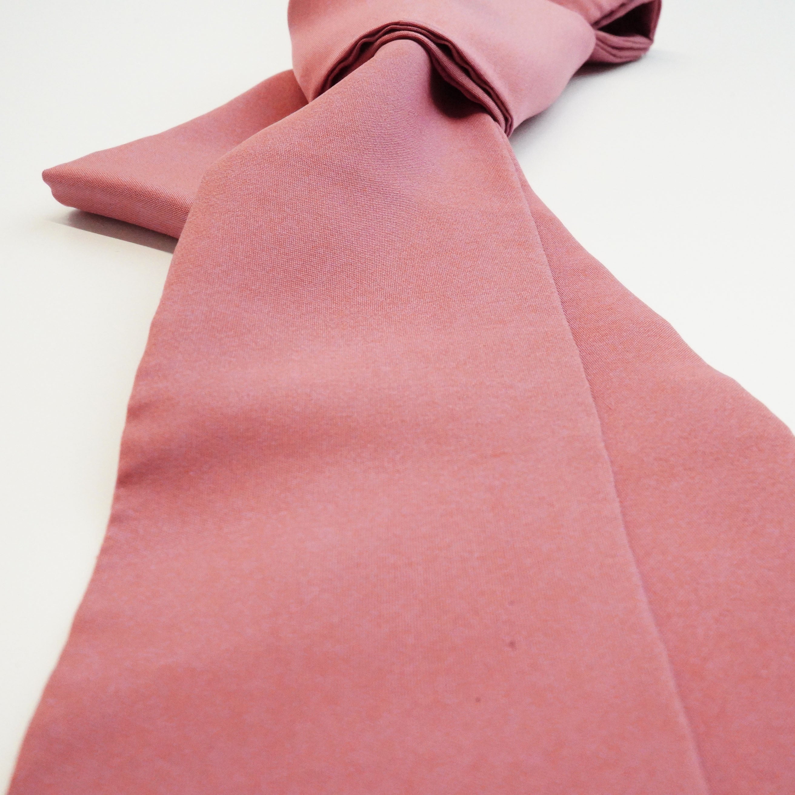 Handcrafted Tie from Vintage Kimono - Pink Design T011